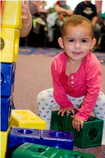 Baby-with-Blocks-Family-Fun-Center-Lakewood-WA